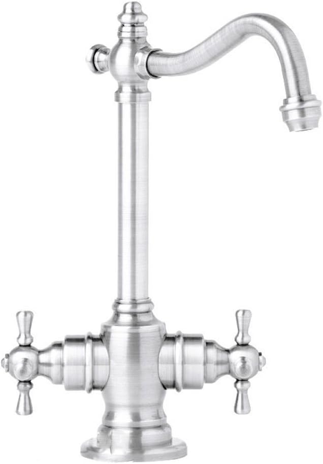 Waterstone 1150HC-PG Annapolis Hot and Cold Filtration Faucet - Cross Handles Polished Gold