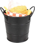 Ice Bucket Champagne Bucket Wine Cooler Bucket Mini Barbecue Ice Cube Bucket Household Drink Beer Ice Bucket for Home Bar Ice Buckets for Parties (Black 11 * 11.5cm)