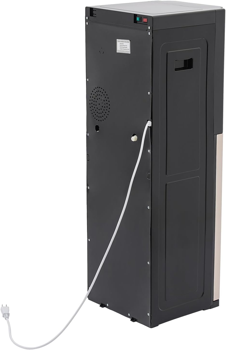 Bottom Loading Water Dispenser, Hot & Cold Water Dispenser for 5.28 Gal and Below Bottle, 450W Heating/70W Cooling, 110V