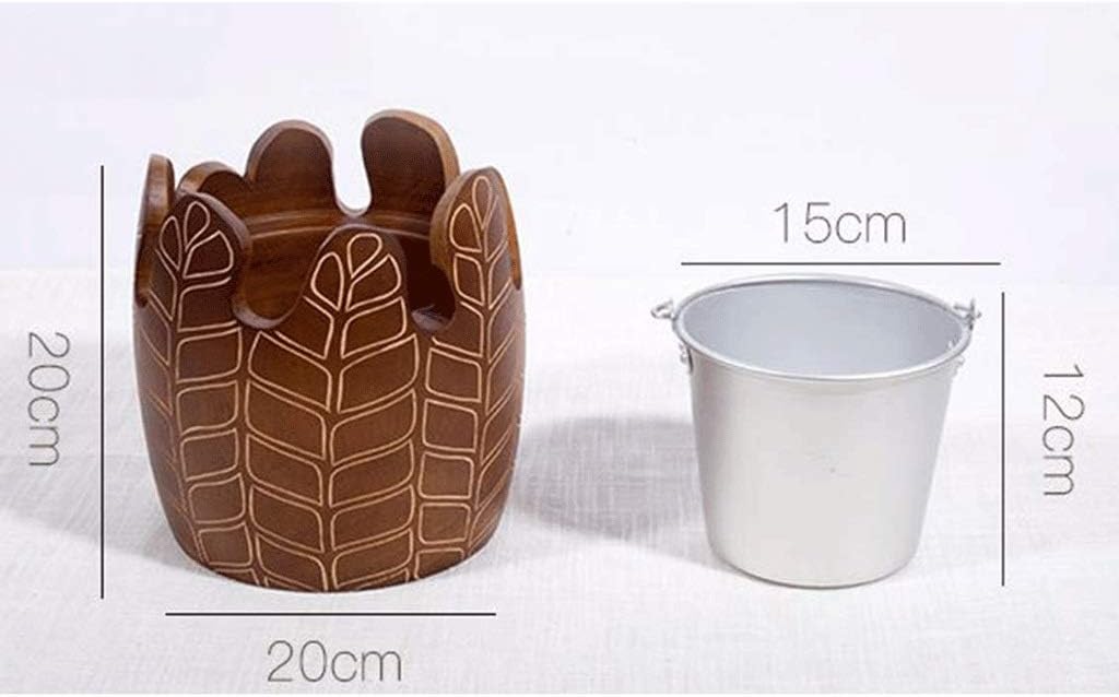 Hand Made Walled Insulated Ice Bucket Metal Walled Ice Bucket Set，Home Kitchen Gifts