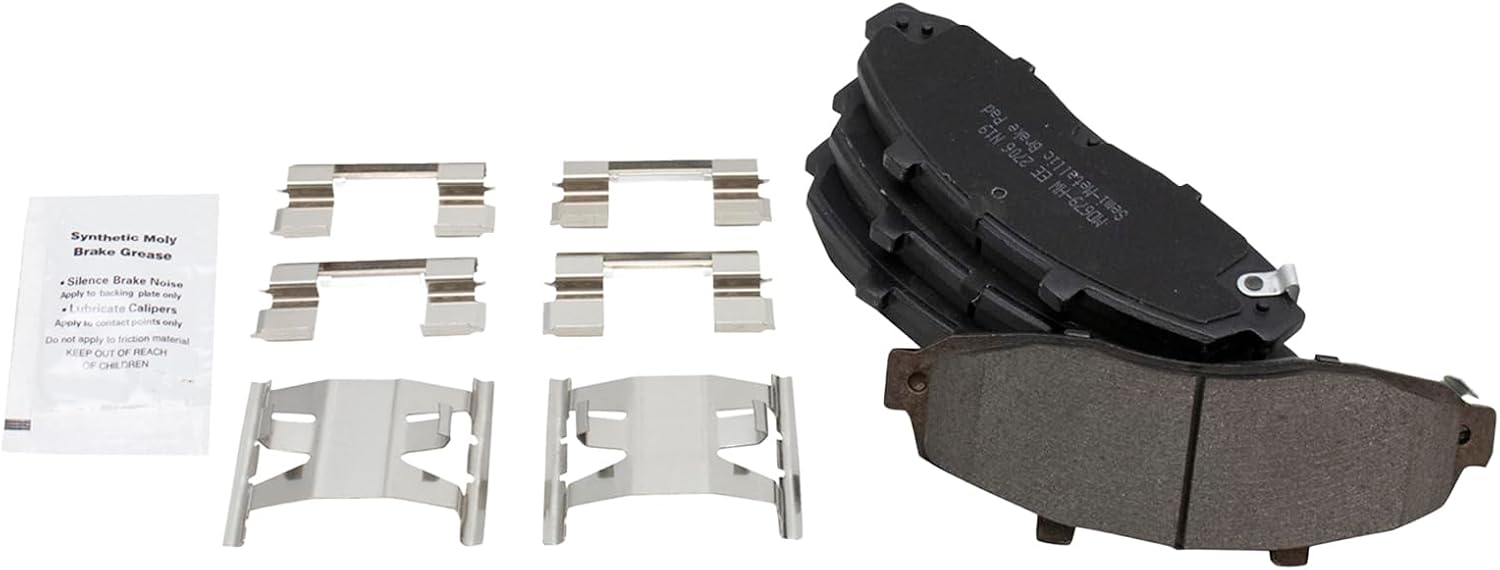 TRQ Front Brake Pad and Rotor Set Semi Metallic Rotors Compatible with 2000-2003 Ford F-150 2004 F-150 Heritage 2002 Lincoln Blackwood