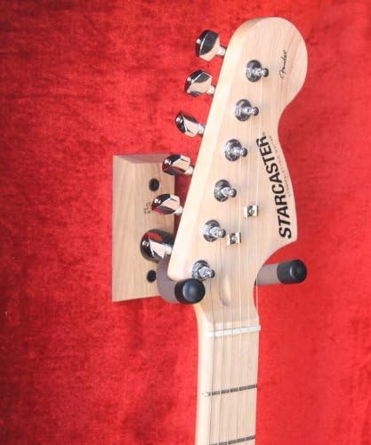 sfDisplay.com,LLC. Guitar Fender Display Case Cabinet Wall Rack w/UV Protection- Lockable -Black