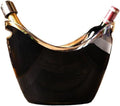 Iice Bucket, Wine Champagne Ice Bucket for Bar & Home,Ice Bucket for Parties(Black)