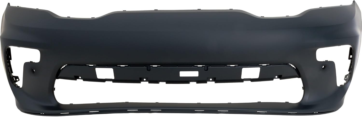 Garage-Pro Bumper Cover Compatible with Dodge Durango 2021-2023 For Models With Parking Aid Sensor Primed Front CAPA CH1000A50C