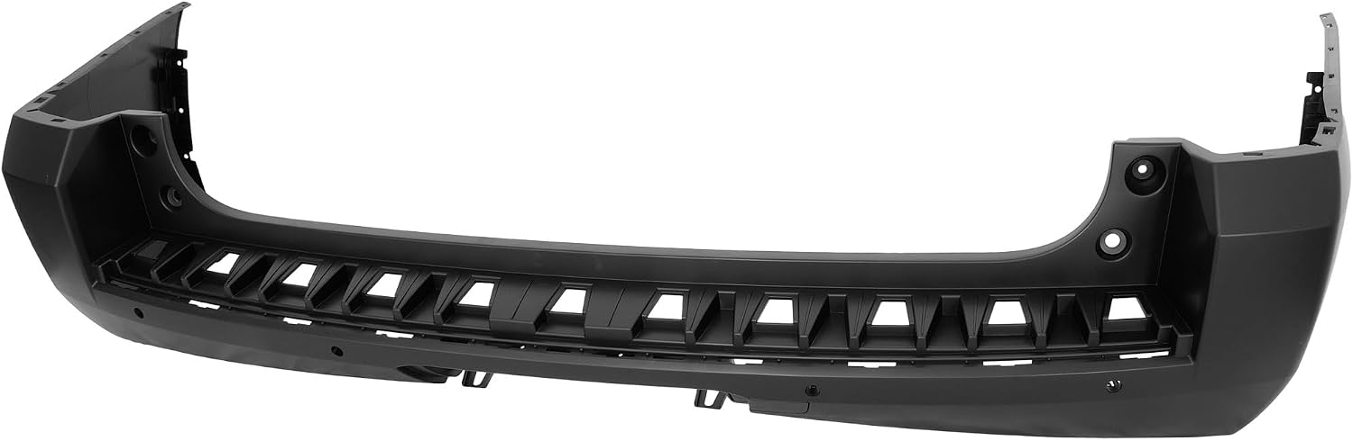 Garage-Pro Bumper Cover Compatible with GMC Yukon 2017-2019 For Models With Side Object Sensor Holes Primed Rear CAPA GM1100A31C