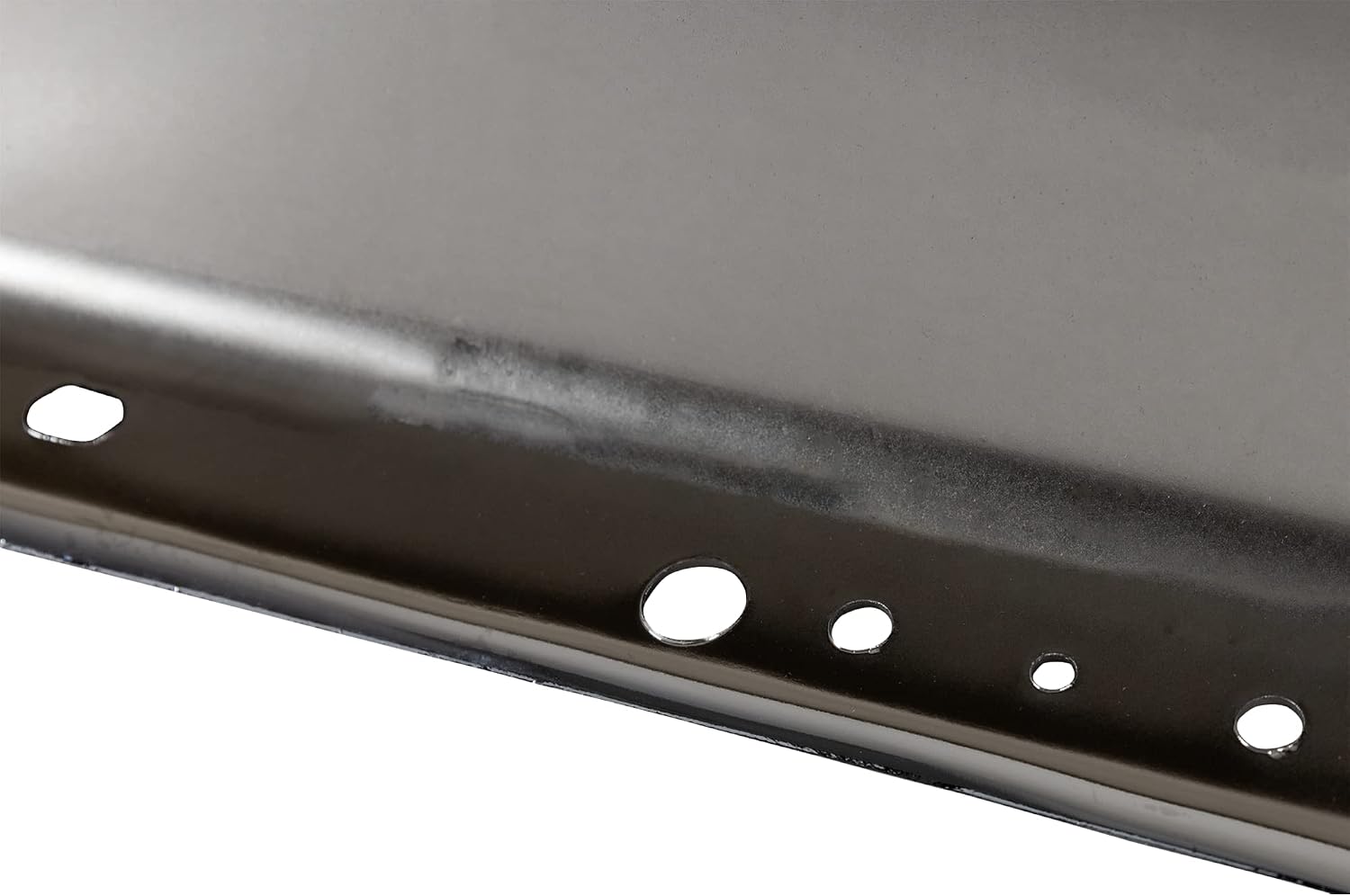 Garage-Pro Rear Bumper for Ford E-150 E-250 E-350 Super Duty 2005-2014, Chrome Steel, Automotive Exterior Accessories w/o Molding Holes, No Parking Aid Sensor