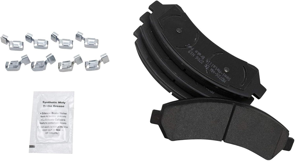 TRQ Front Metallic Brake Pads Rotors & Calipers Kit for GM SUV Truck New