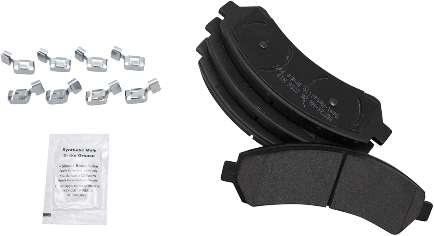 TRQ Front Metallic Brake Pads Rotors & Calipers Kit for GM SUV Truck New