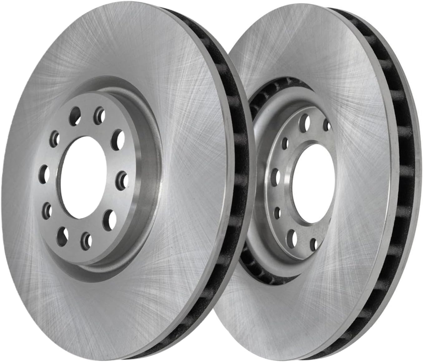 Detroit Axle - Brake Kit for Buick Verano Chevrolet Volt Cruze, Disc Brake Rotors Ceramic Brakes Pads with Hardware Replacement : 11.81' inch Front and 11.50' inch Rear Rotor