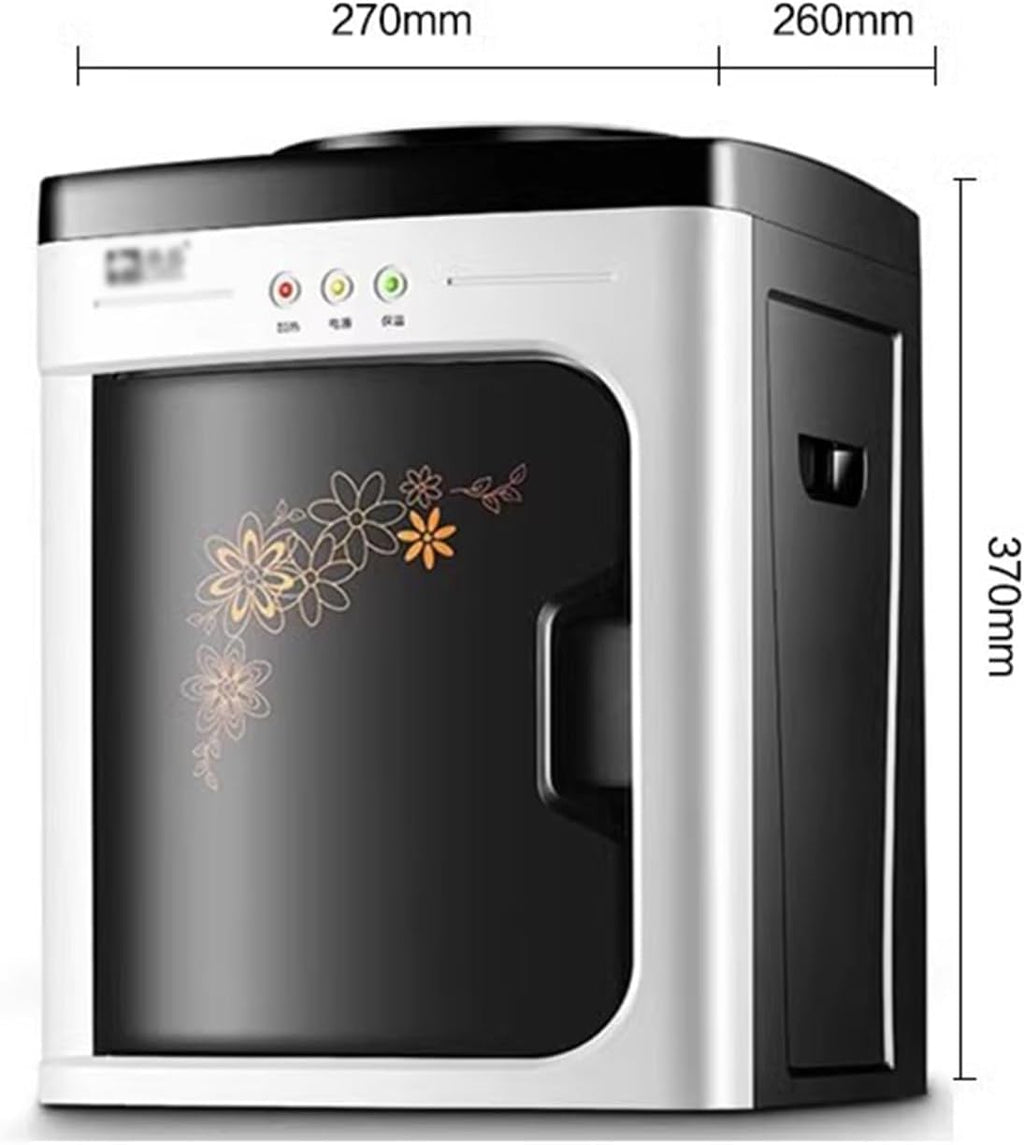 hot Water dispensers Household Small Dormitory Ice-hot Dual-Purpose Drinking Machine Water Boiler Water Dispenser Desktop Drinking Machine Instant hot Water Dispenser (Color : Warm)