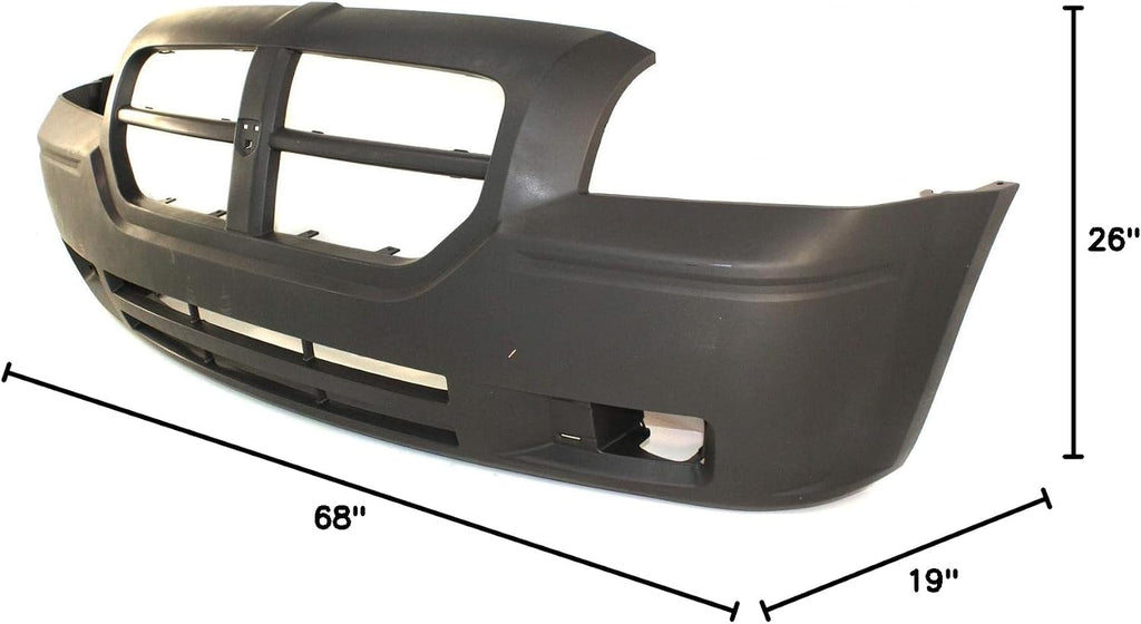 Garage-Pro Front Bumper Cover for Dodge Magnum 2005-2007, Primed, Automotive Exterior Accessories CH1000429