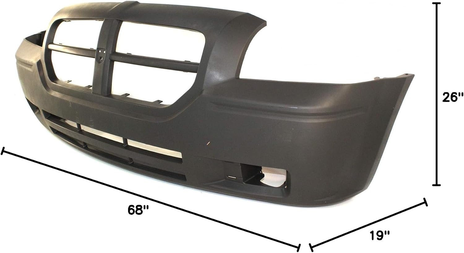 Garage-Pro Front Bumper Cover for Dodge Magnum 2005-2007, Primed, Automotive Exterior Accessories CH1000429