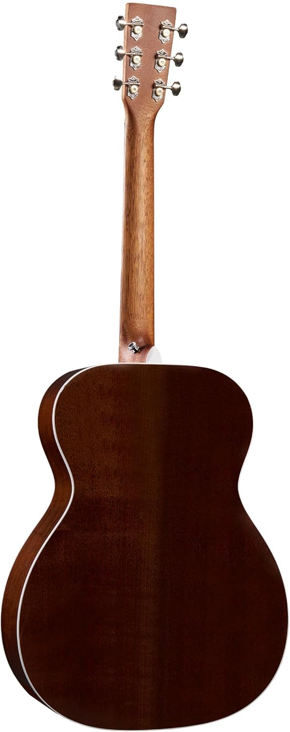 Martin 000-13E Retro Walnut Road Series Acoustic-Electric Guitar – Spruce Top & Walnut | Gloss Finish | E1 Electronics with Built-In Tuner | Softshell Case Included (Right)