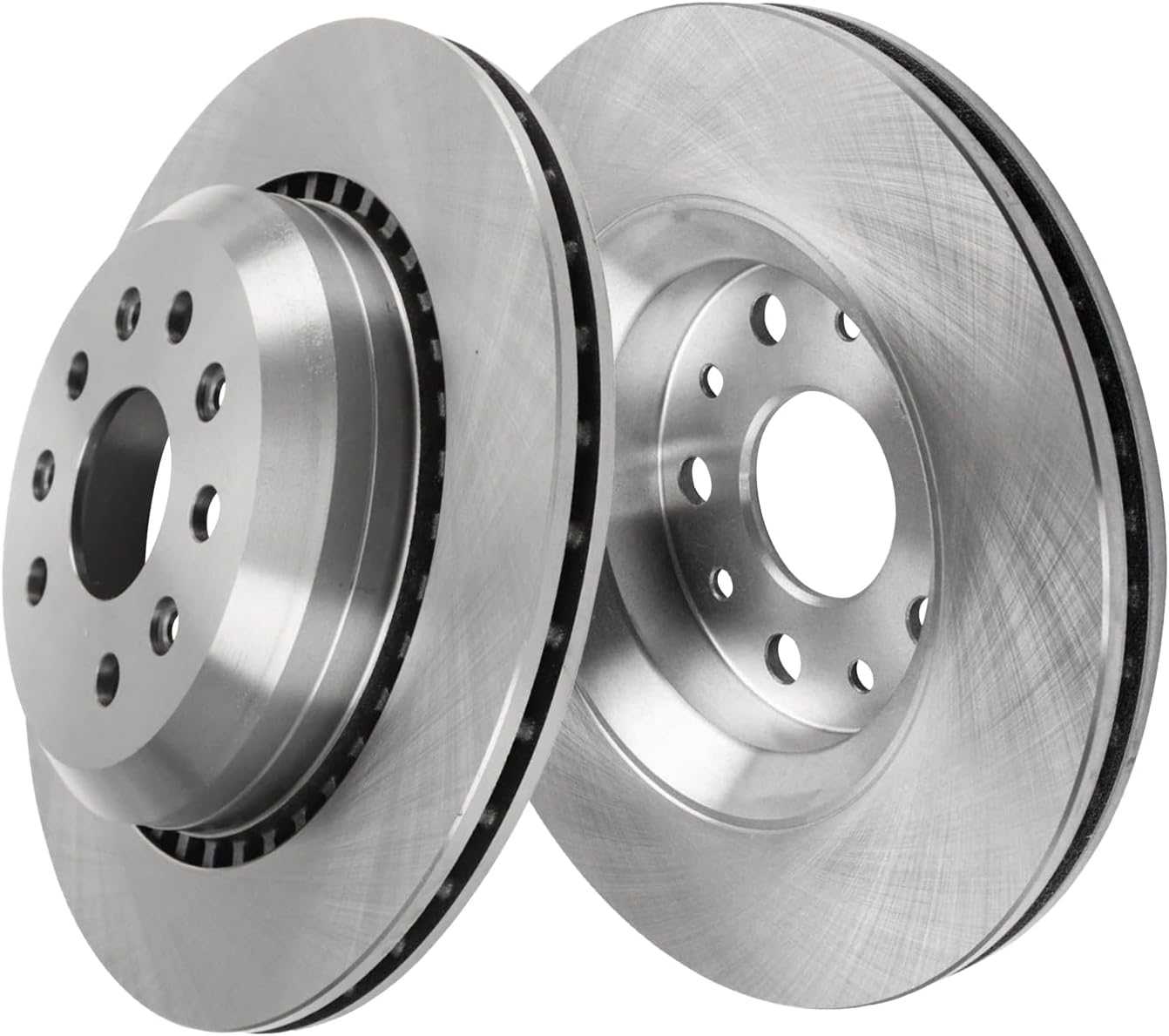 Detroit Axle - Rear Brake Kit for Jeep 2020-2023 Gladiator 2021-2023 Wrangler Disc Brake Rotors Ceramic Brakes Pads with Hardware Replacement : 13.78' inch Rotors