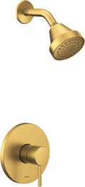 Moen UT2192EPBG Align M-CORE 2-Series 1-Handle Shower Trim Kit, Valve Required, Brushed Gold