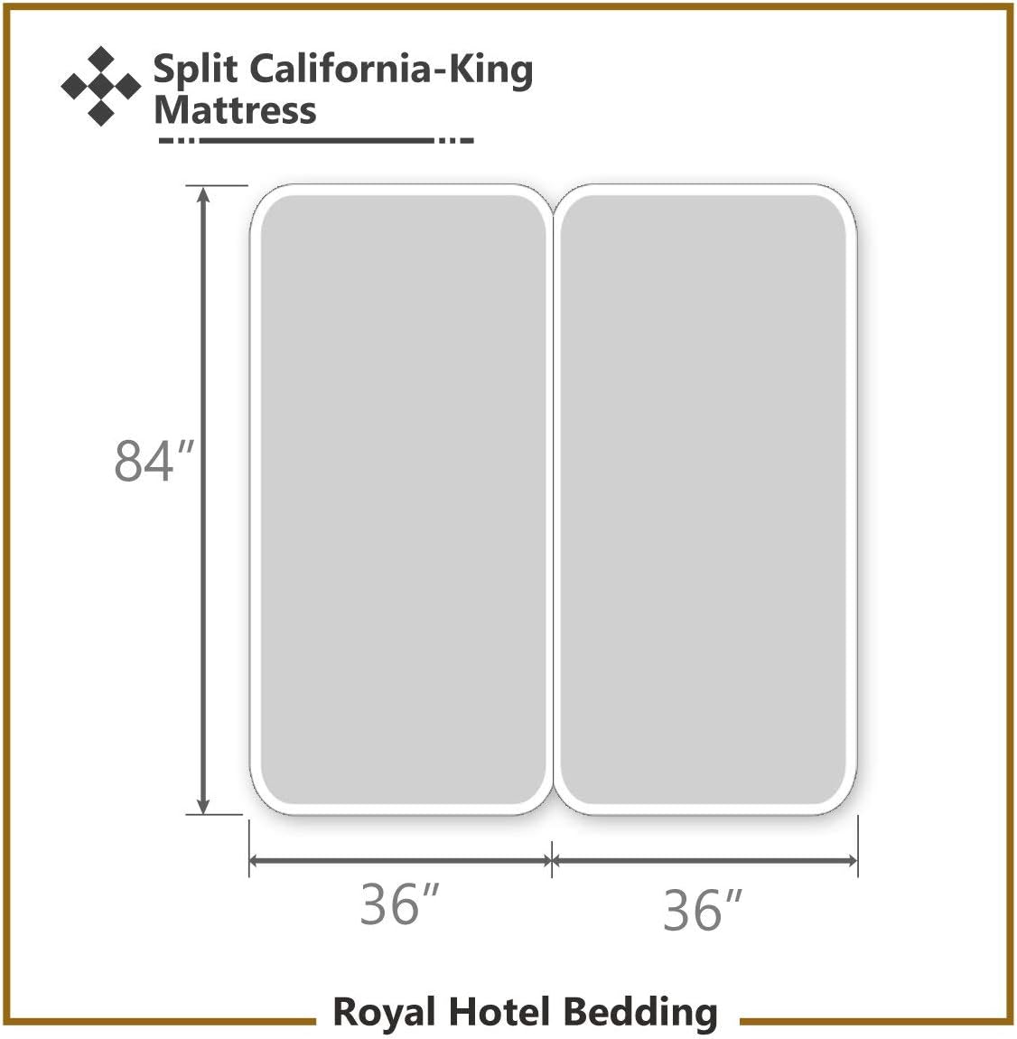 Royal Hotel Bedding Abripedic Crispy Percale Sheets, 300-Thread-Count, 5PC Solid Sheet Set, 100% Cotton, Up to 18 Inch Deep Pocket, Split-California-King, Celery