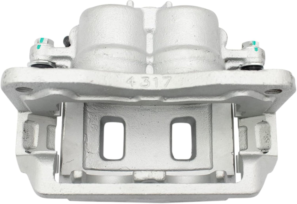 TRQ Performance Front Brake Pad and Rotor Set Ceramic Vented Coated Rotors Calipers Compatible with 2001 Subaru Legacy