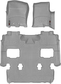 WeatherTech Custom Fit FloorLiners for Ford Expedition, Navigator, Full Set (463531-4610402), Grey