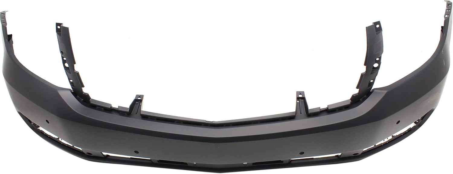 Garage-Pro Front Bumper Cover Compatible with 2015-2020 Chevrolet Tahoe, Suburban, For Models w/o Off Road Pkg; w/Parking Aid Sensor Holes, Primed - CAPA Certified