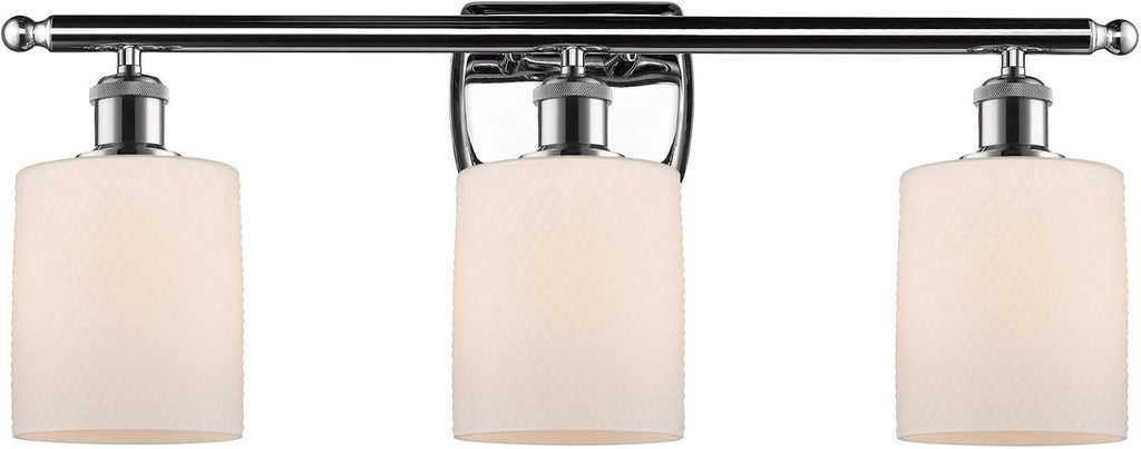 Innovations 516-3W-PC-G111 3 Light Bathroom Fixture, Polished Chrome