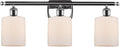 Innovations 516-3W-PC-G111 3 Light Bathroom Fixture, Polished Chrome
