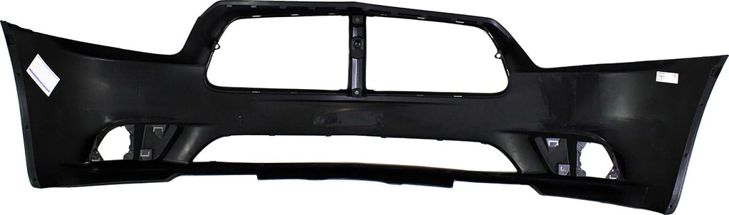 Garage-Pro Front Bumper Cover For Dodge Charger 2011-2014, Front Bumper Replacement, Primed, For Models Without Adaptive Cruise Control
