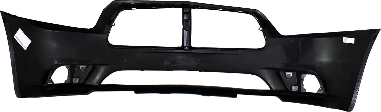 Garage-Pro Front Bumper Cover For Dodge Charger 2011-2014, Front Bumper Replacement, Primed, For Models Without Adaptive Cruise Control