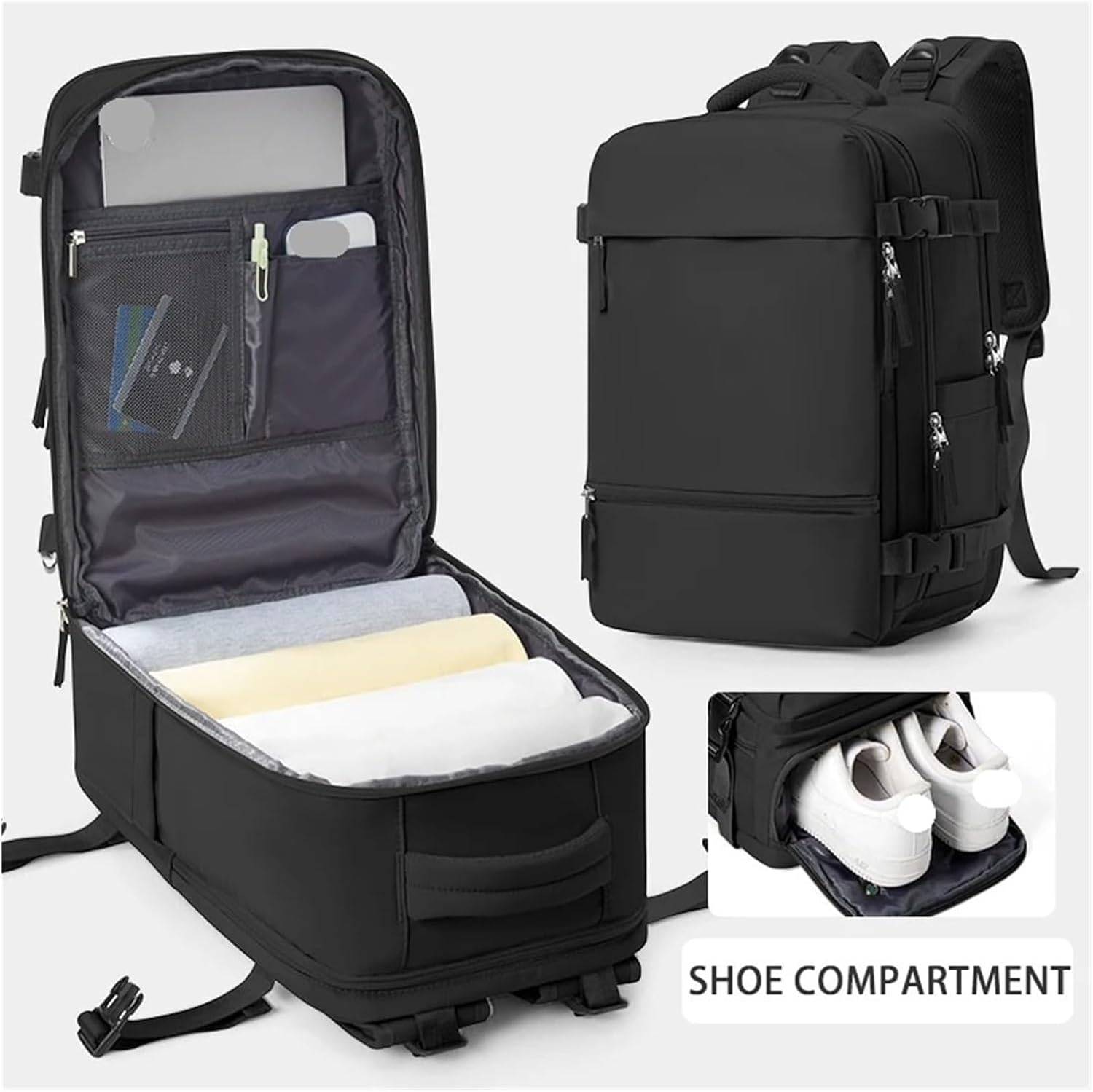 Vacuum Bags For Travel Men's Compression Backpack 14 Inch Laptop Business Large Capacity School