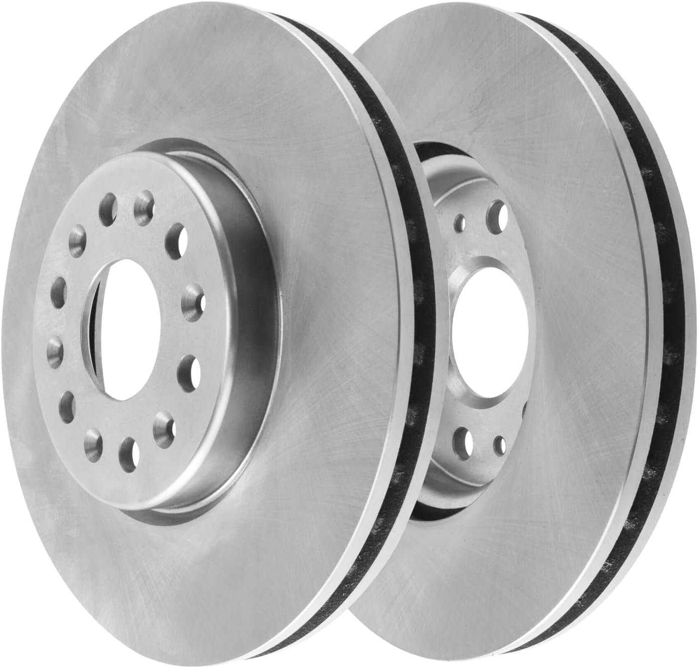 Detroit Axle - Brake Kit for 2018-2020 Buick Enclave 2017-2020 Cadillac XT5, 2020 XT6, Disc Brakes Rotors Ceramic Brake Pads with Hardware Replacement : 13.58' inch Front & 12.40' inch Rear Rotors