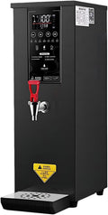 SHAHRYAR Professional Commercial Electric Hot Water Dispenser,3000w Instant Hot Water Dispenser,Water Output: 60l/H,30% Energy Saving,Stainless Steel Faucet,for Milk Tea Shops Black