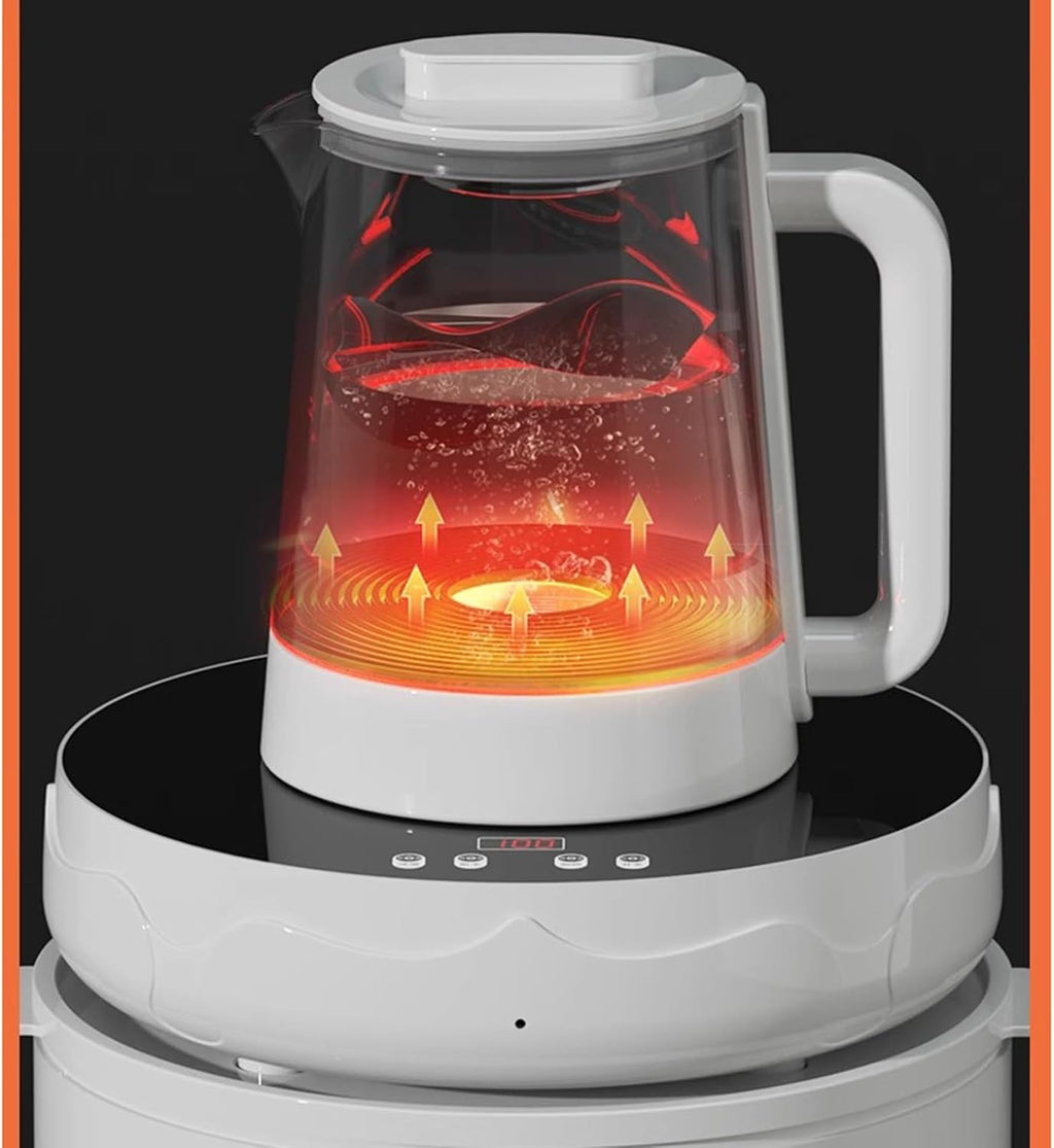 hot water dispensers Vertical Intelligent Water Dispenser Household Bottom Mounted Water Bucket Fully Automatic Bottled Water Tea Bar Machine instant hot water dispenser (Color : B-Voice Version)