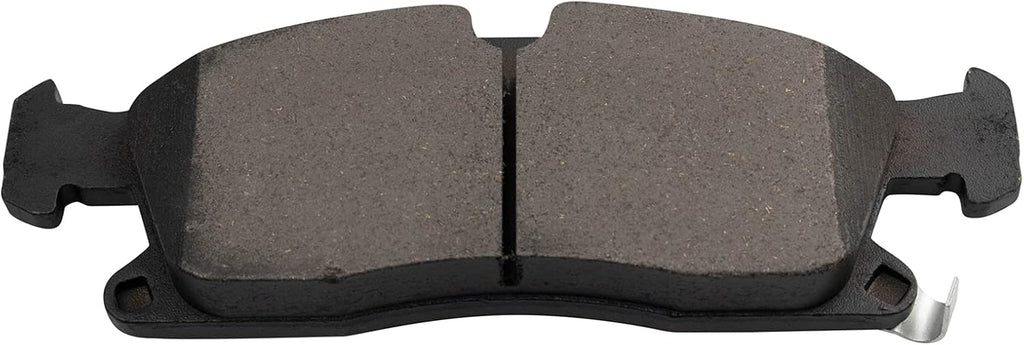 TRQ Performance Front Brake Pad and Rotor Set Ceramic Coated Drilled Slotted Rotors Compatible with 2012-2020 Dodge Durango Jeep Grand Cherokee