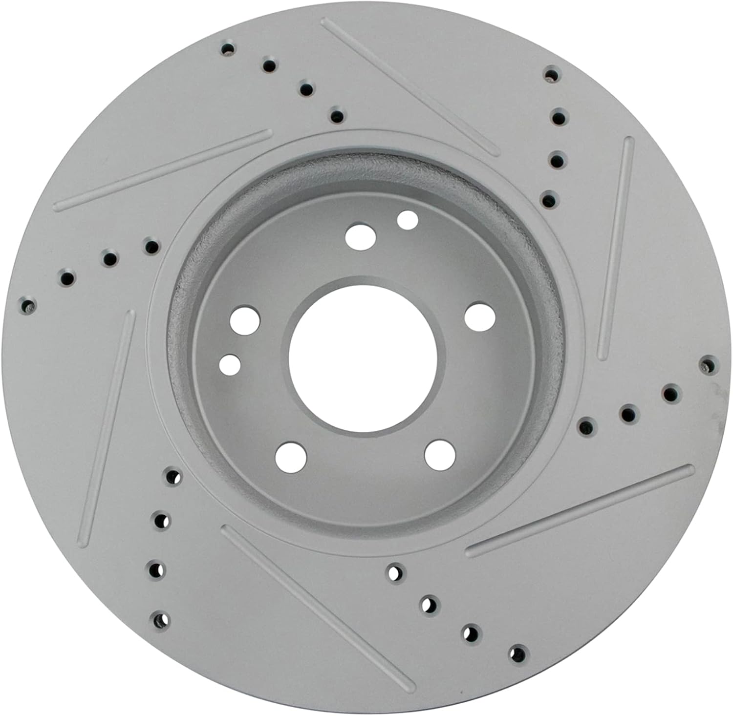 TRQ Performance Front Brake Pad and Rotor Set Ceramic Drilled Slotted Coated Rotors Compatible with 96-03 Mercedes-Benz E320 98-99 E300 98-03 CLK320 99-03 CLK430 98-02 E430 01-04 SLK320