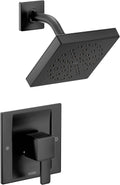 Moen TS2712BL90 Degree Posi-Temp Modern Shower Only Trim Kit, Valve Required