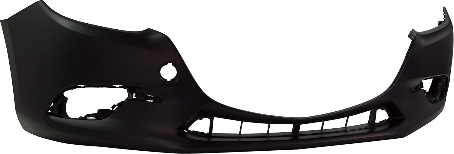 Garage-Pro Bumper Cover Compatible with Mazda 3 2017-2018, 3 Sport Mexico Built Vehicle Primed Front CAPA MA1000246C