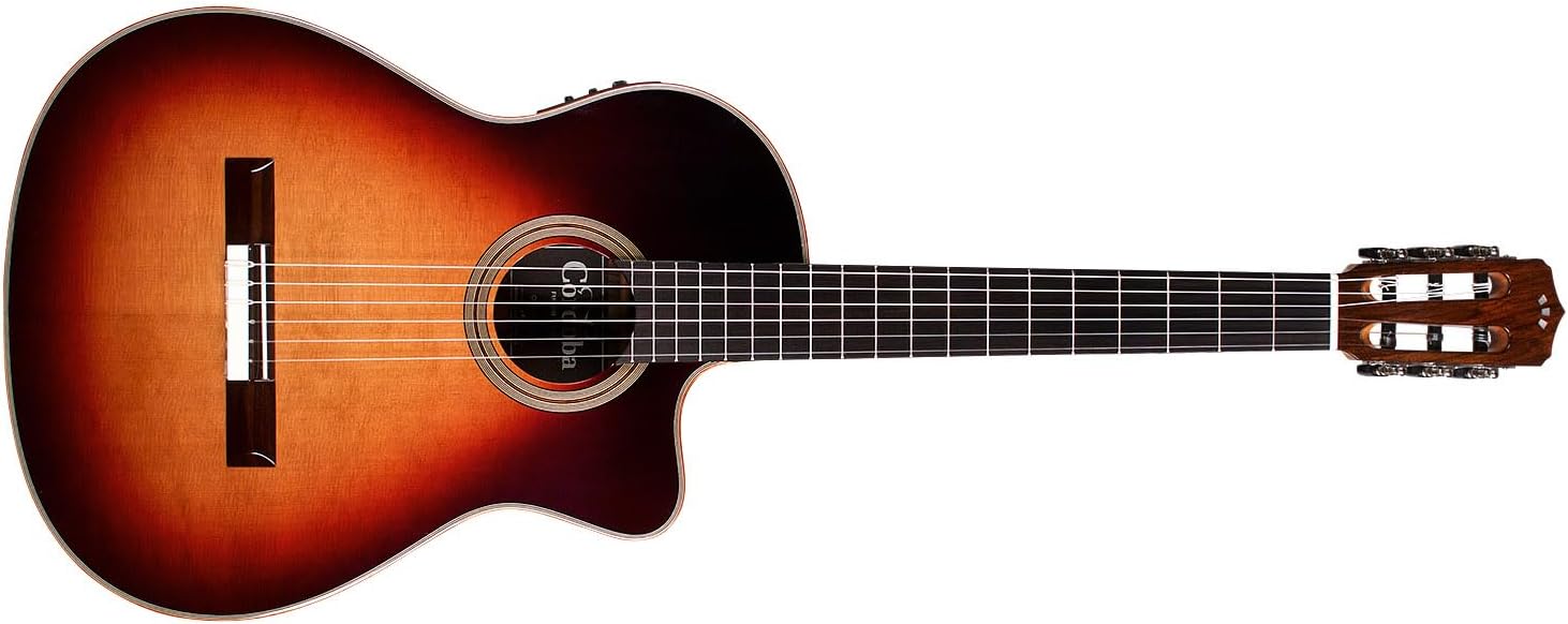 Cordoba Fusion Orchestra CE Teardrop Burst