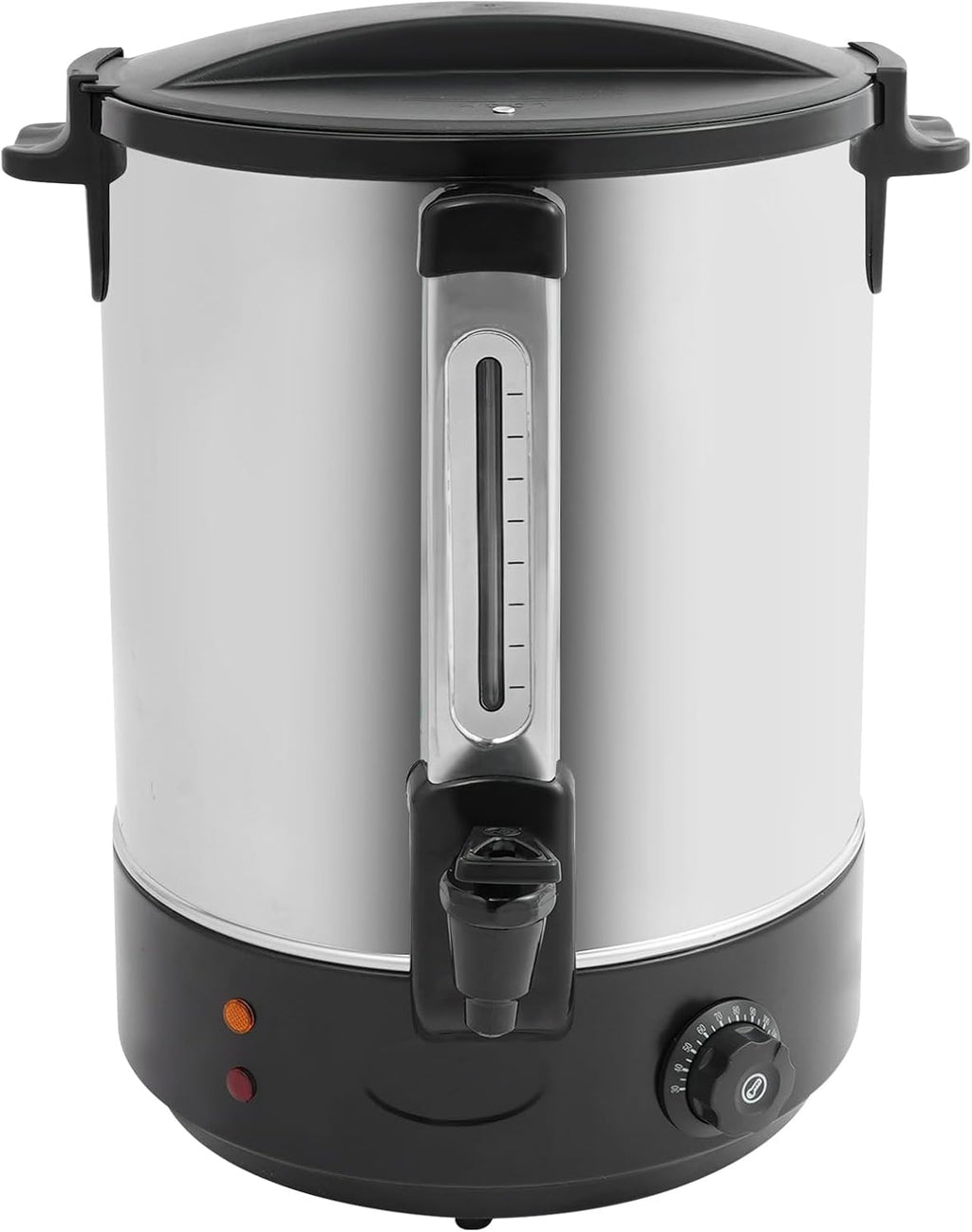 19L Hot Water Dispenser, Electric Heat Preservation Bucket, Commercial Hot Water Dispenser for Outdoor Picnics, Travels, Cafes, Buffets & Hotels, Restaurants (Black)