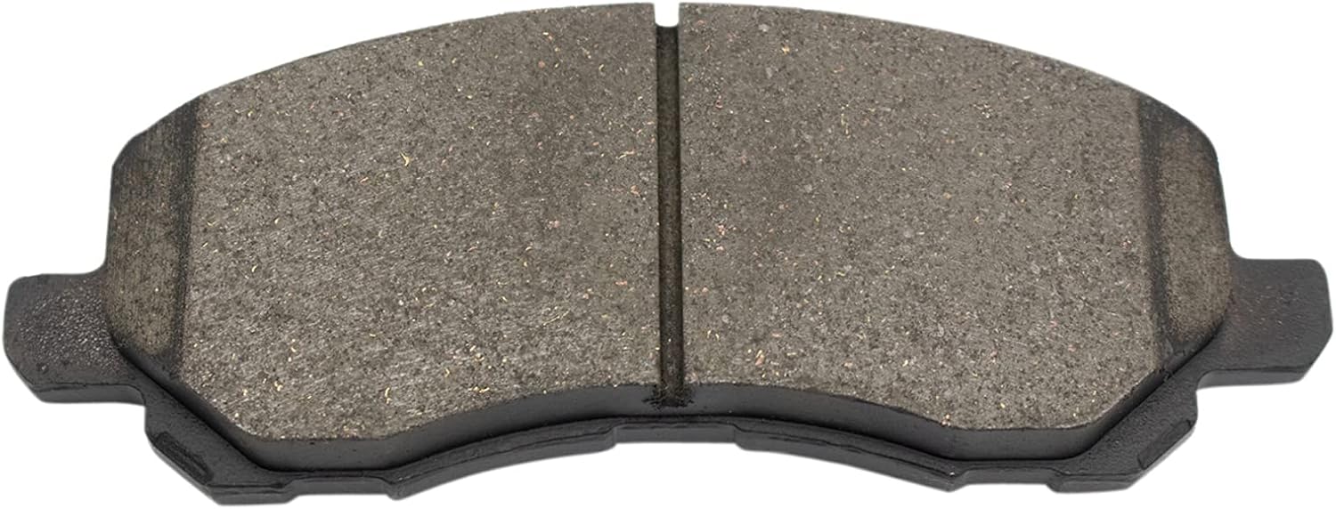 TRQ Performance Front Brake Pad and Rotor Set Ceramic Coated Drilled Slotted Compatible with 2017 Jeep Compass Patriot