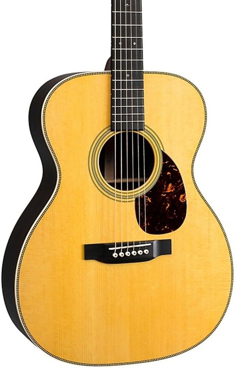Martin OM-28E Standard Series Acoustic-electric Guitar - Natural with Aging Toner, LR Baggs Anthem (2025)