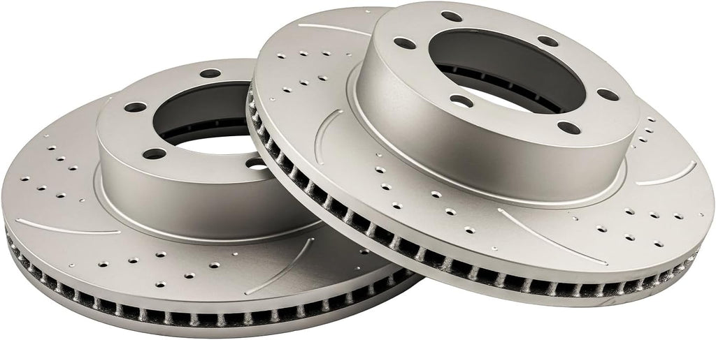 KAC - Disc Brake Rotors | Brake Kit for Toyota 2000-2006 Tundra, Toyota 2001-2007 Sequoia Automotive Replacement Brake Rotors,31267 | 12.56in Brake Rotors, 31267 Automotive Replacement Brake Rotors