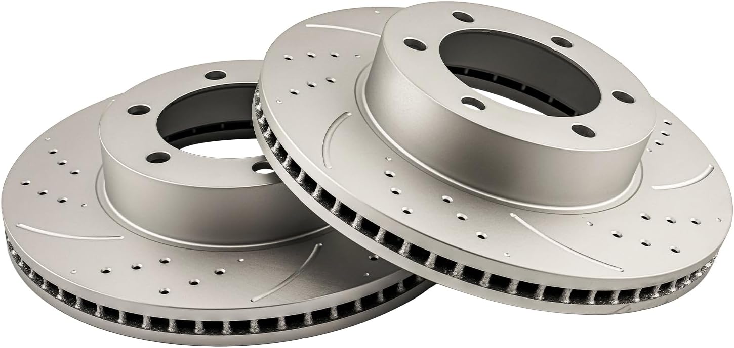KAC - Disc Brake Rotors | Brake Kit for Toyota 2000-2006 Tundra, Toyota 2001-2007 Sequoia Automotive Replacement Brake Rotors,31267 | 12.56in Brake Rotors, 31267 Automotive Replacement Brake Rotors
