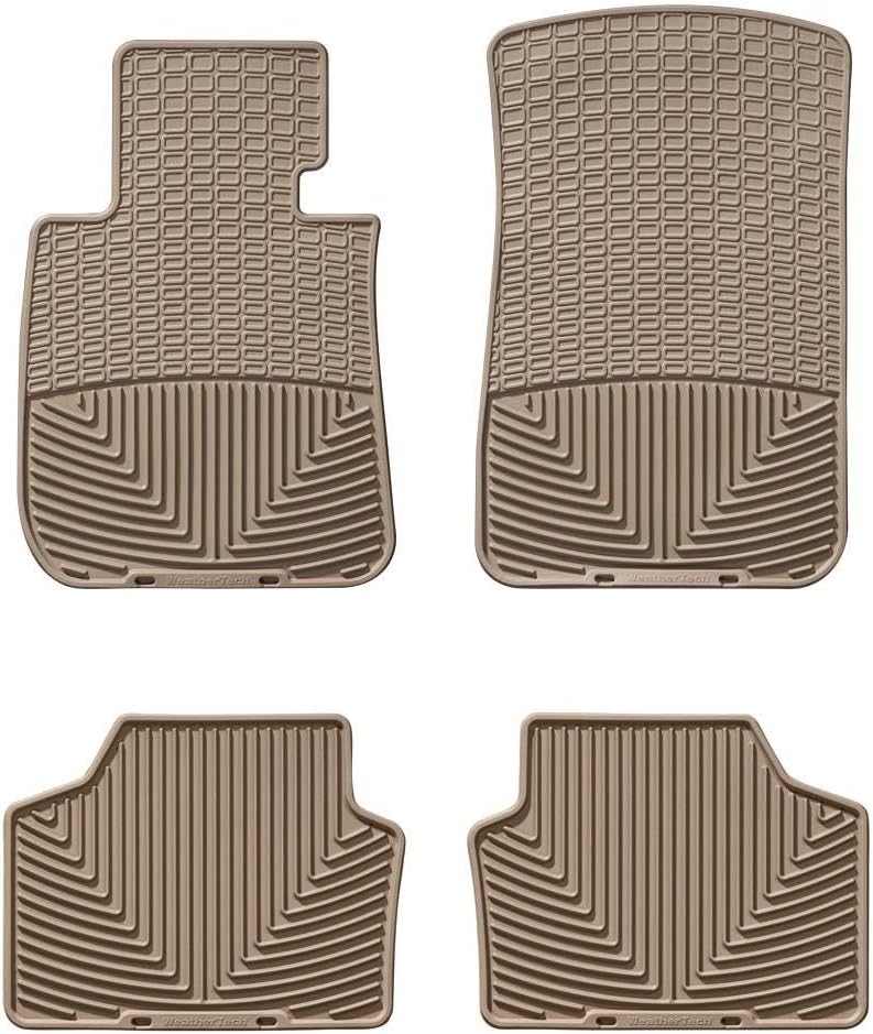 WeatherTech All-Weather Floor Mats for BMW 325i, 328i, 335i - 1st & 2nd Row (W61TN-W141TN), Tan