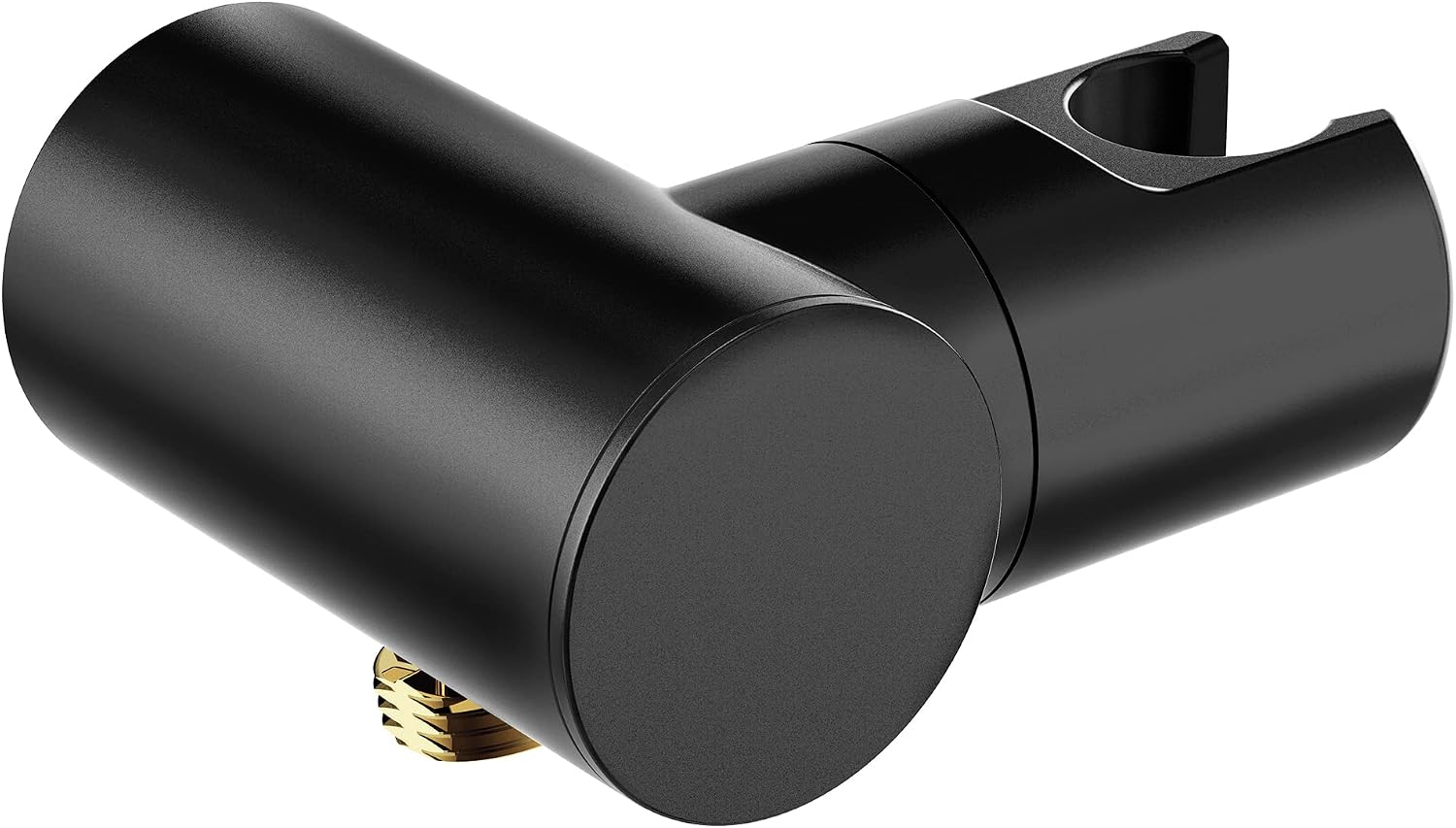 Moen Matte Black Drop Ell with Integrated Holder For Handheld Shower, A755BL