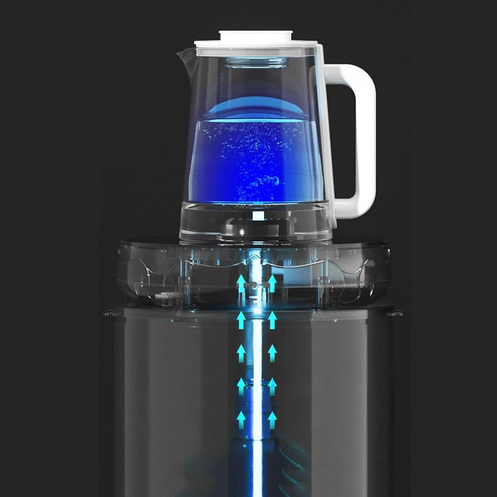 hot water dispensers Vertical Intelligent Water Dispenser Household Bottom Mounted Water Bucket Fully Automatic Bottled Water Tea Bar Machine instant hot water dispenser (Color : A-Manual Version)