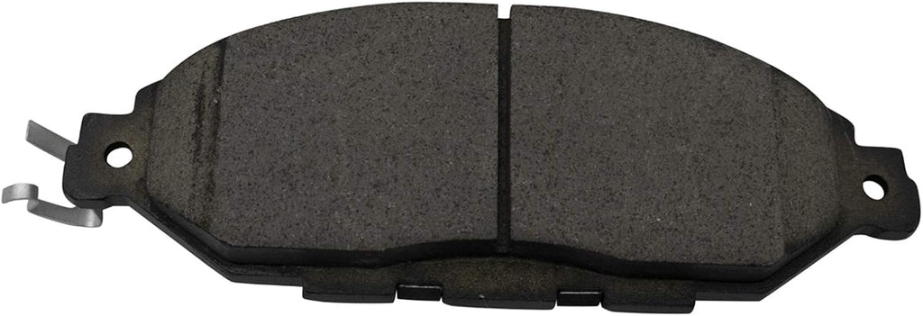 TRQ Performance Front Brake Pad and Rotor Set Ceramic Coated Drilled Slotted Compatible with 2013 Infiniti JX35 2014-2020 QX60 2015-2021 Nissan Murano 2013-2020 Pathfinder