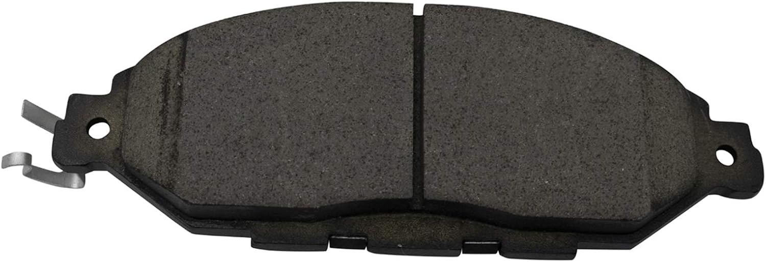 TRQ Performance Front Brake Pad and Rotor Set Ceramic Coated Drilled Slotted Compatible with 2013 Infiniti JX35 2014-2020 QX60 2015-2021 Nissan Murano 2013-2020 Pathfinder