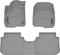 WeatherTech Custom Fit FloorLiners for Honda CR-V, CR-V Hybrid, CR-V Hybrid - 1st & 2nd Row (461780-1-2), Grey