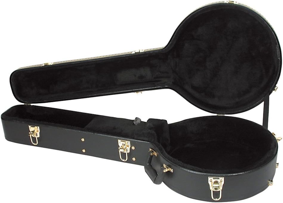 Golden Gate C-1530 Premier Hardshell Banjo Case for 5-String Resonator or 4-String Resonator Plectrum
