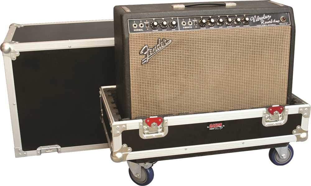 Gator Cases G-TOUR Series ATA Style Road Case fit for 2x12 Electric Guitar Amplifiers, (G-TOUR AMP212)