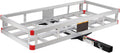 MaxxHaul 70108 Aluminum Cargo Carrier With High Side Rails- Trailer Hitch Mount For RV's, Trucks, SUV's, Vans, Cars With 2' Hitch Receiver - 500-lb Load Capacity, Grey, 49' x 22.5'